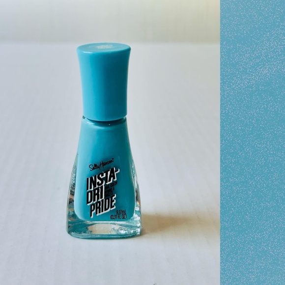 ⭐️5 For 25⭐️ Sally Hansen Insta Dri x GLAAD Nail Polish 744 Someone Like Blue - Picture 1 of 9